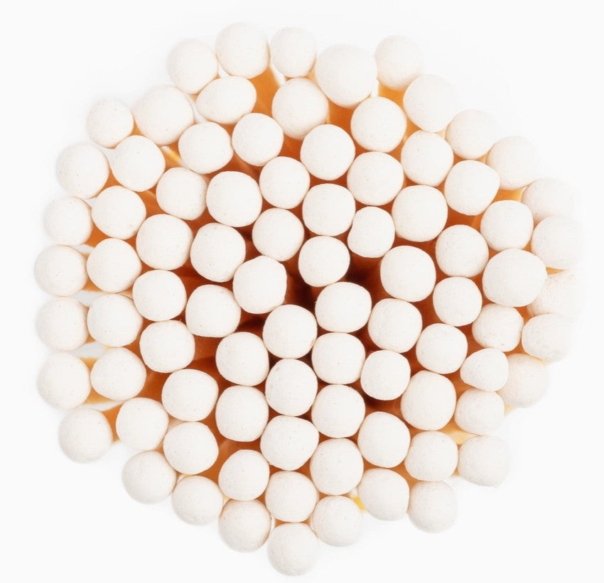 Matches Bottle White - JMCandles and Home
