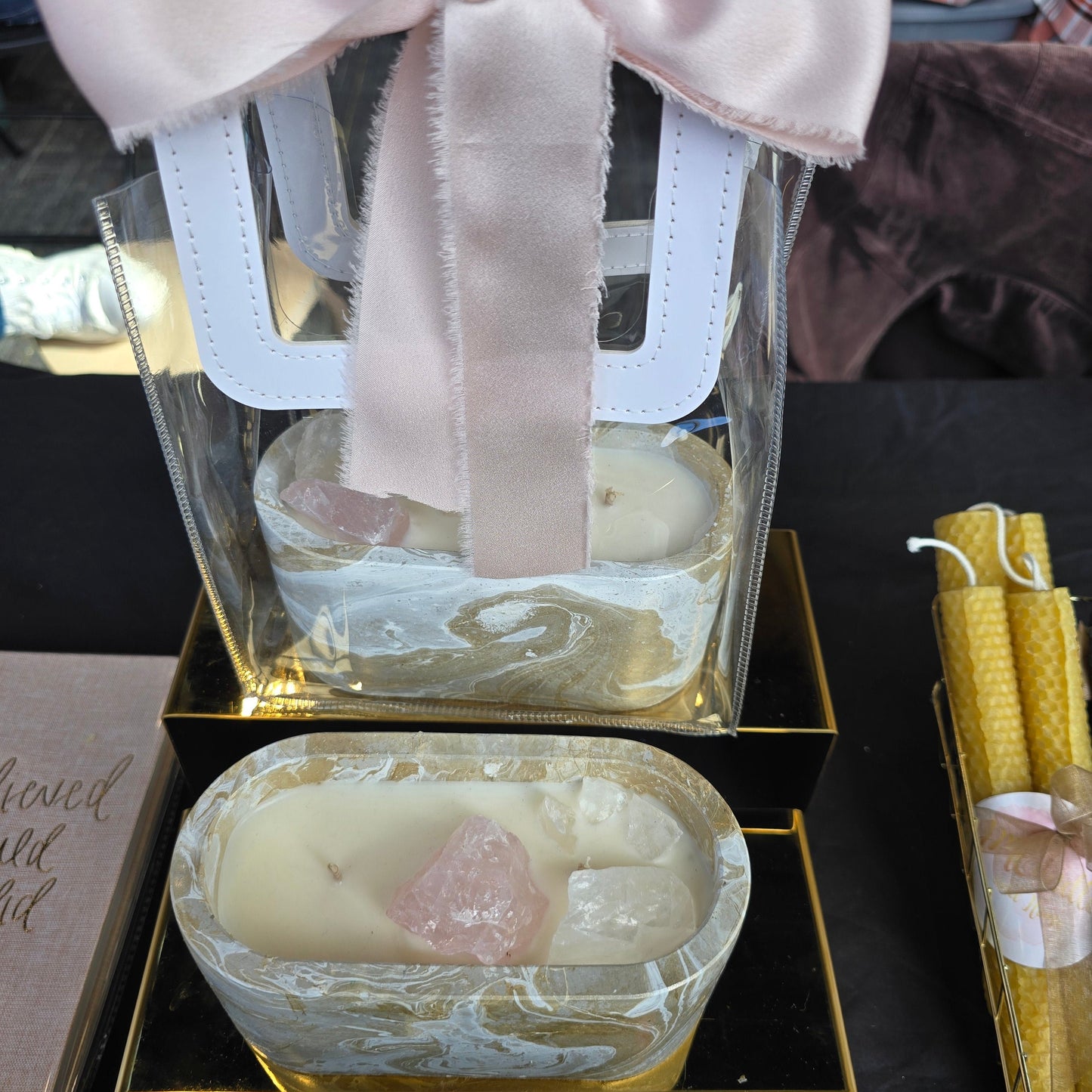 Memories Crystal infused Candle - JMCandles and Home
