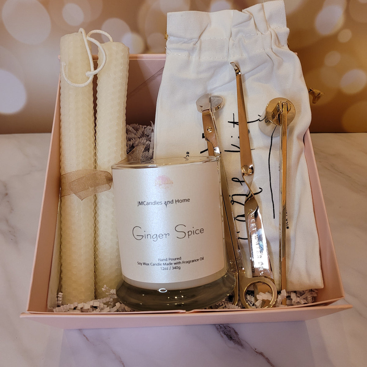 JMCH Candle Care Gift Box - JMCandles and Home