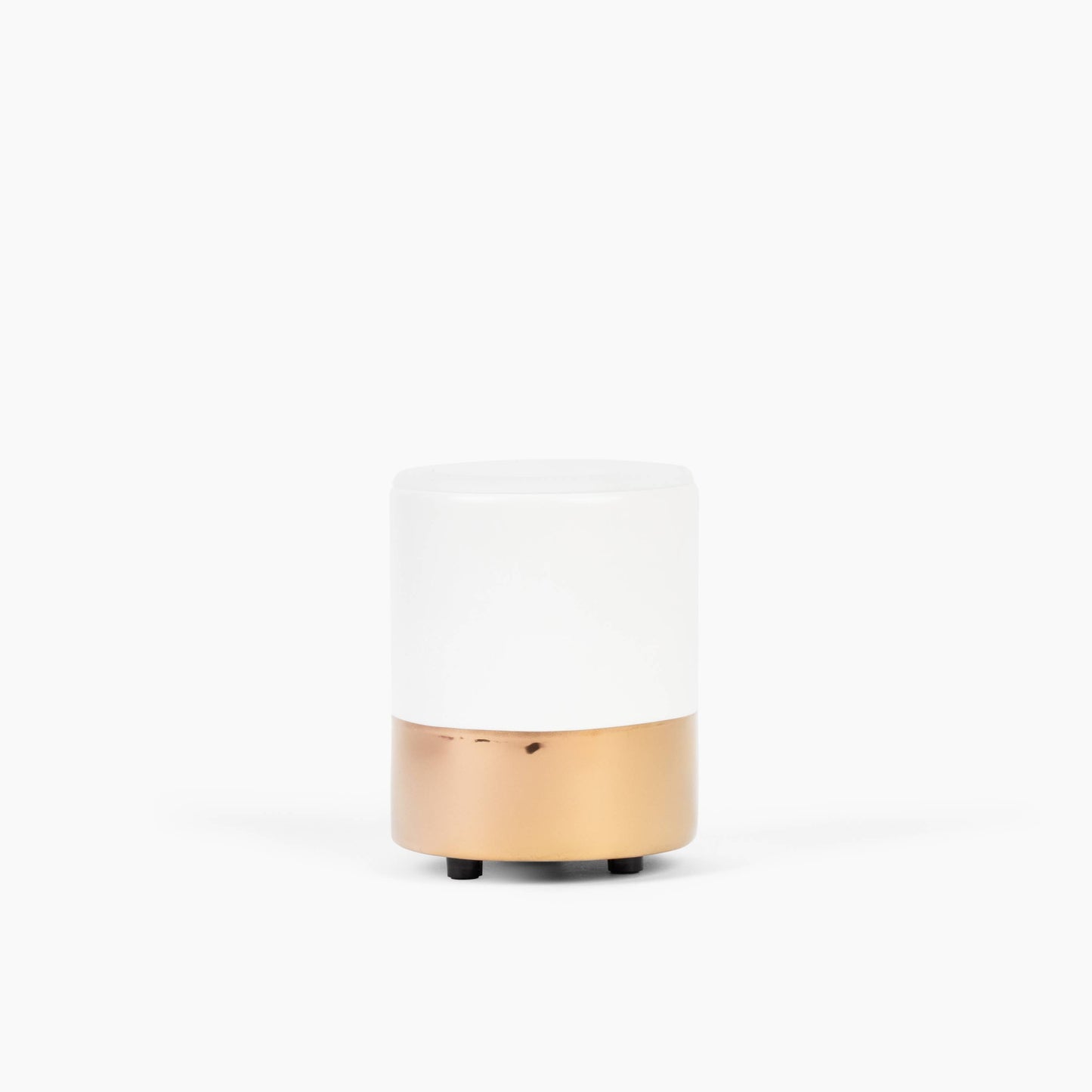 White and Gold Mini Mod Wax Warmer - JMCandles and Home