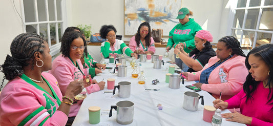 Sisterhood, Scents & Memories: Alpha Kappa Alpha Sorority Candle-Making Experience