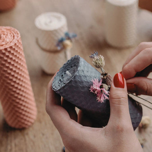 Rolled Beeswax Candle Workshop