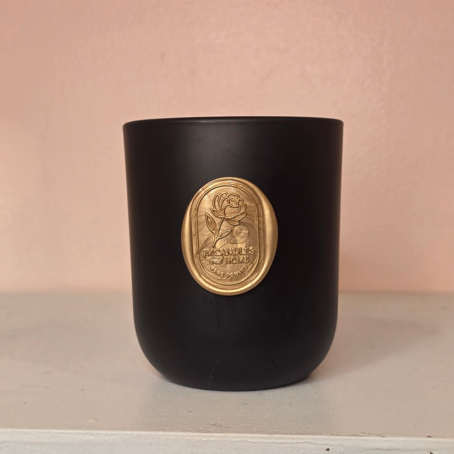 Black Coral large - JMCandles and Home