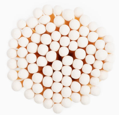 Matches Bottle White - JMCandles and Home