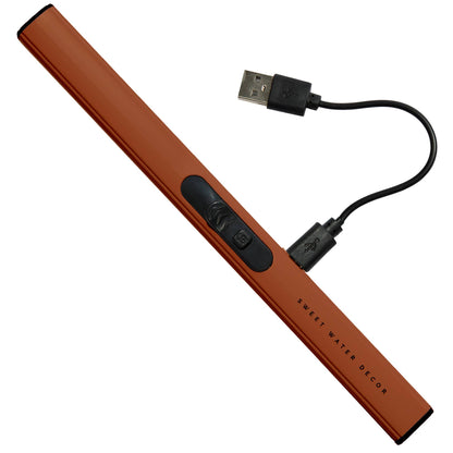 Burnt Orange Rechargeable Electric Lighter - JMCandles and Home