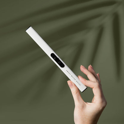 White Rechargeable Electric Lighter - JMCandles and Home